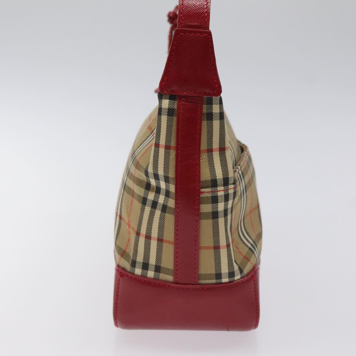 Burberry Nova Check Canvas Shoulder Bag (Pre-Owned)