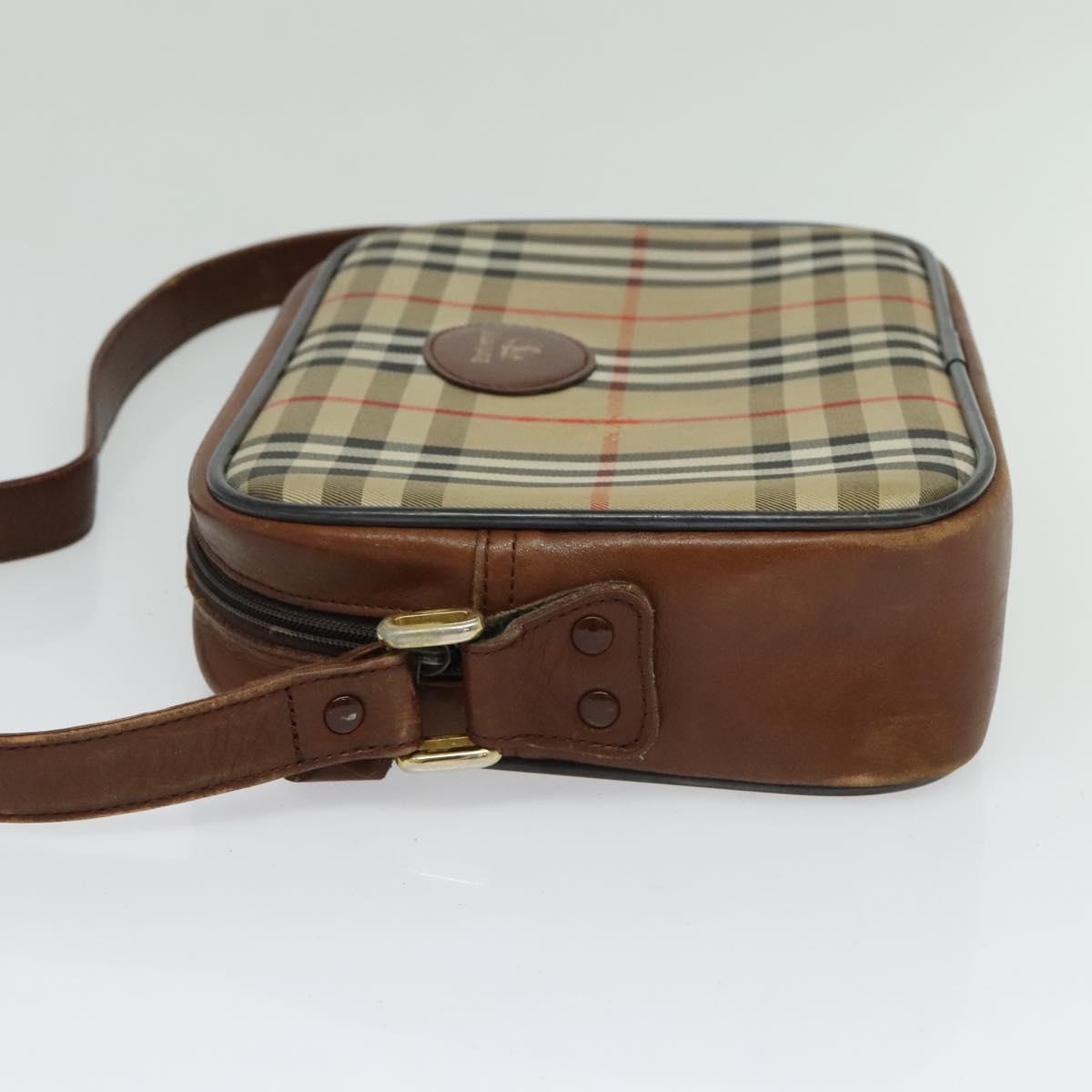 Burberry Nova Check Canvas Shoulder Bag (Pre-Owned)