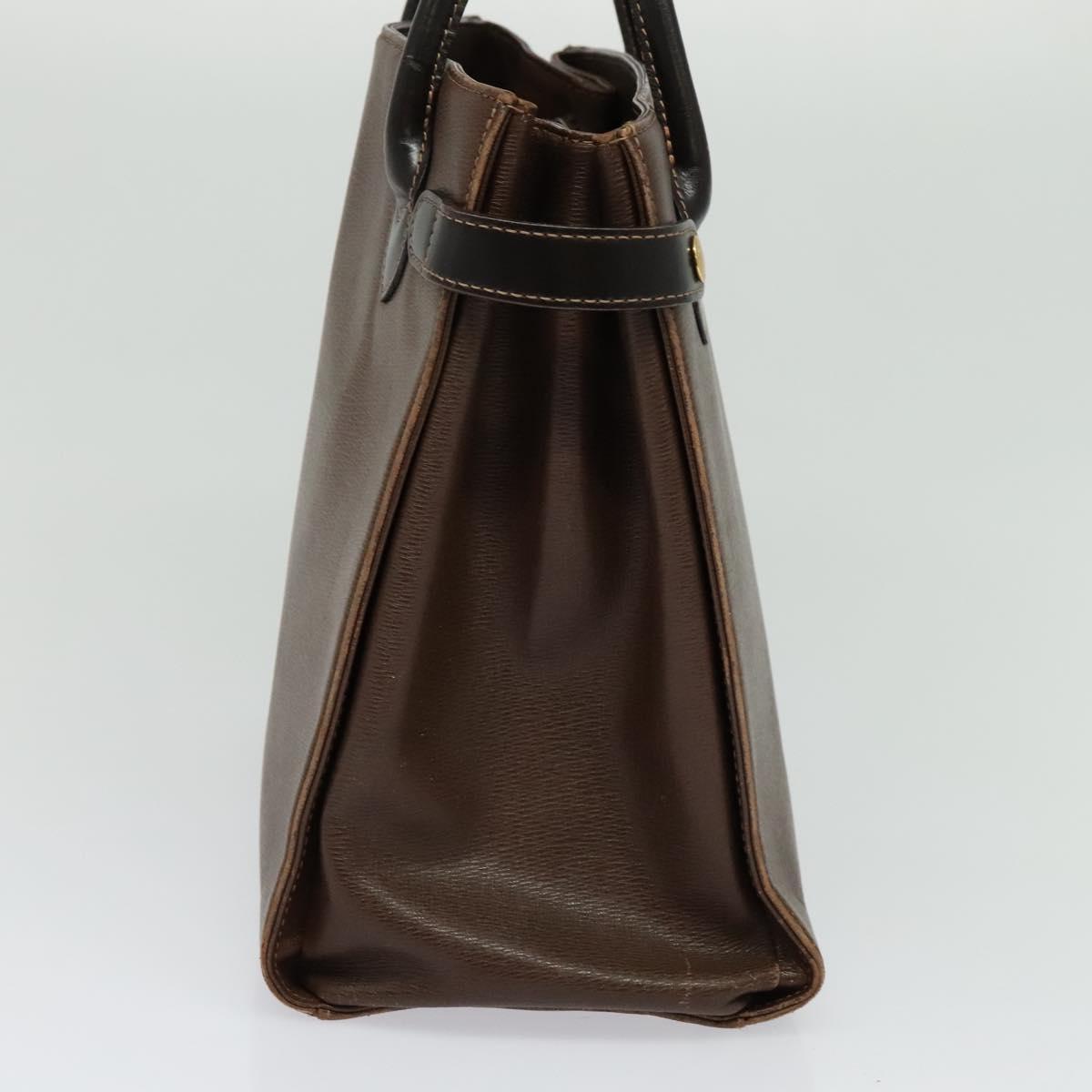 Burberry Nova Check Leather Handbag (Pre-Owned)