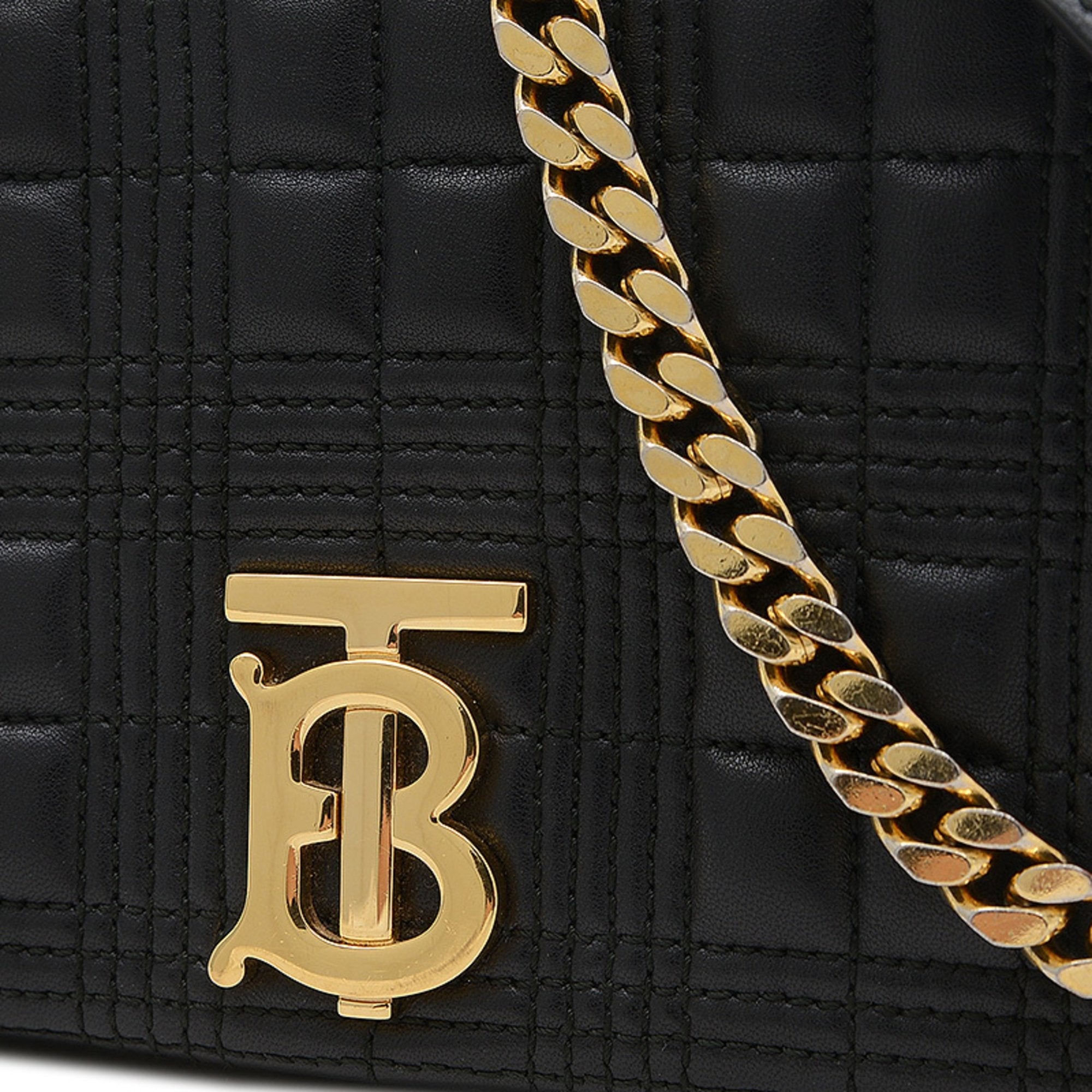 Burberry Leather Shoulder Bag (Pre-Owned)