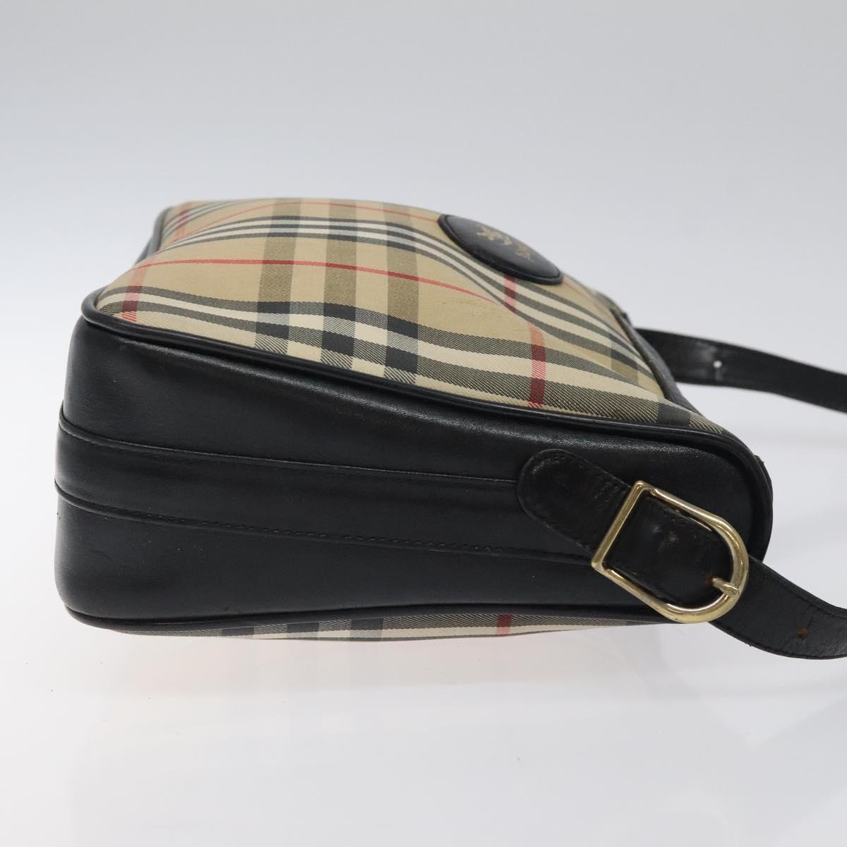 Burberry Nova Check Canvas Shoulder Bag (Pre-Owned)
