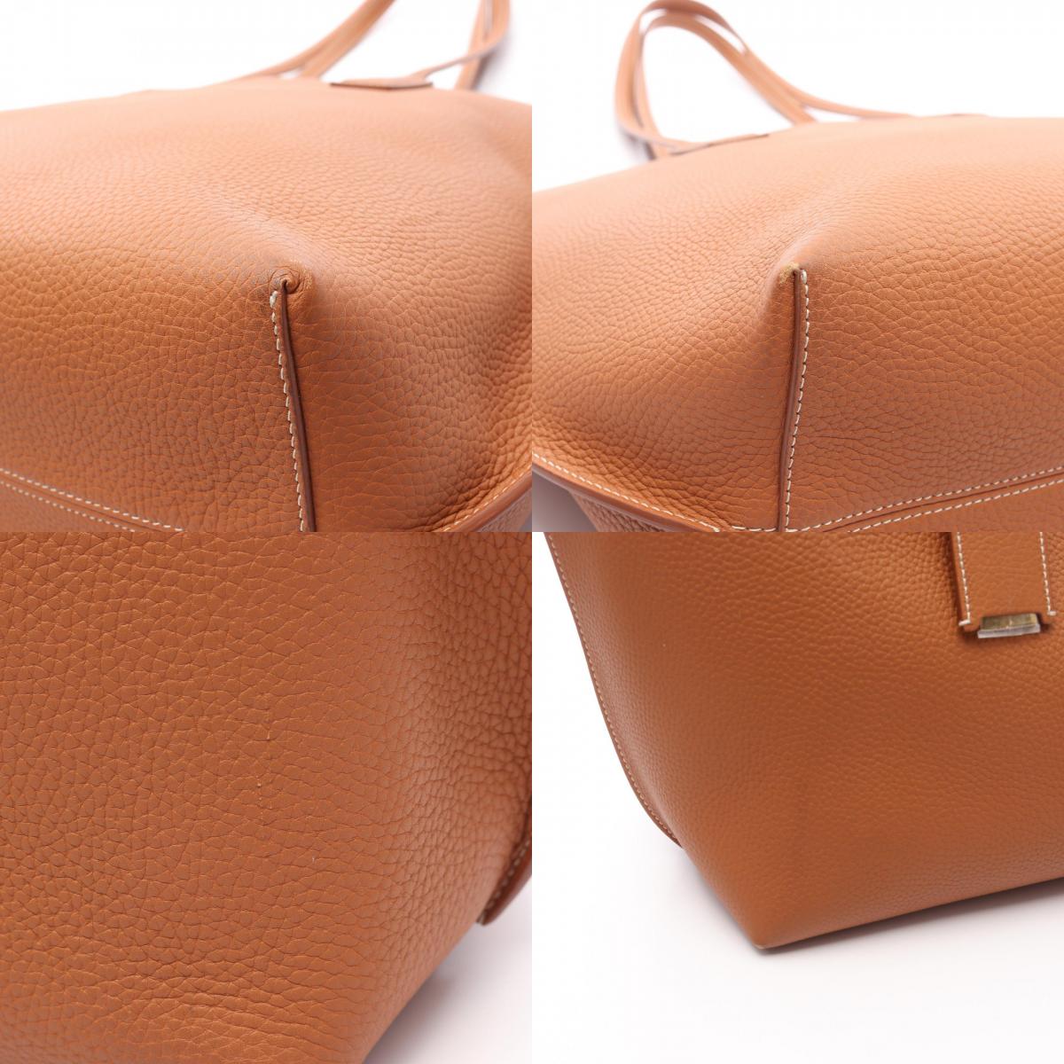 Burberry Leather TB Monogram Tote Bag