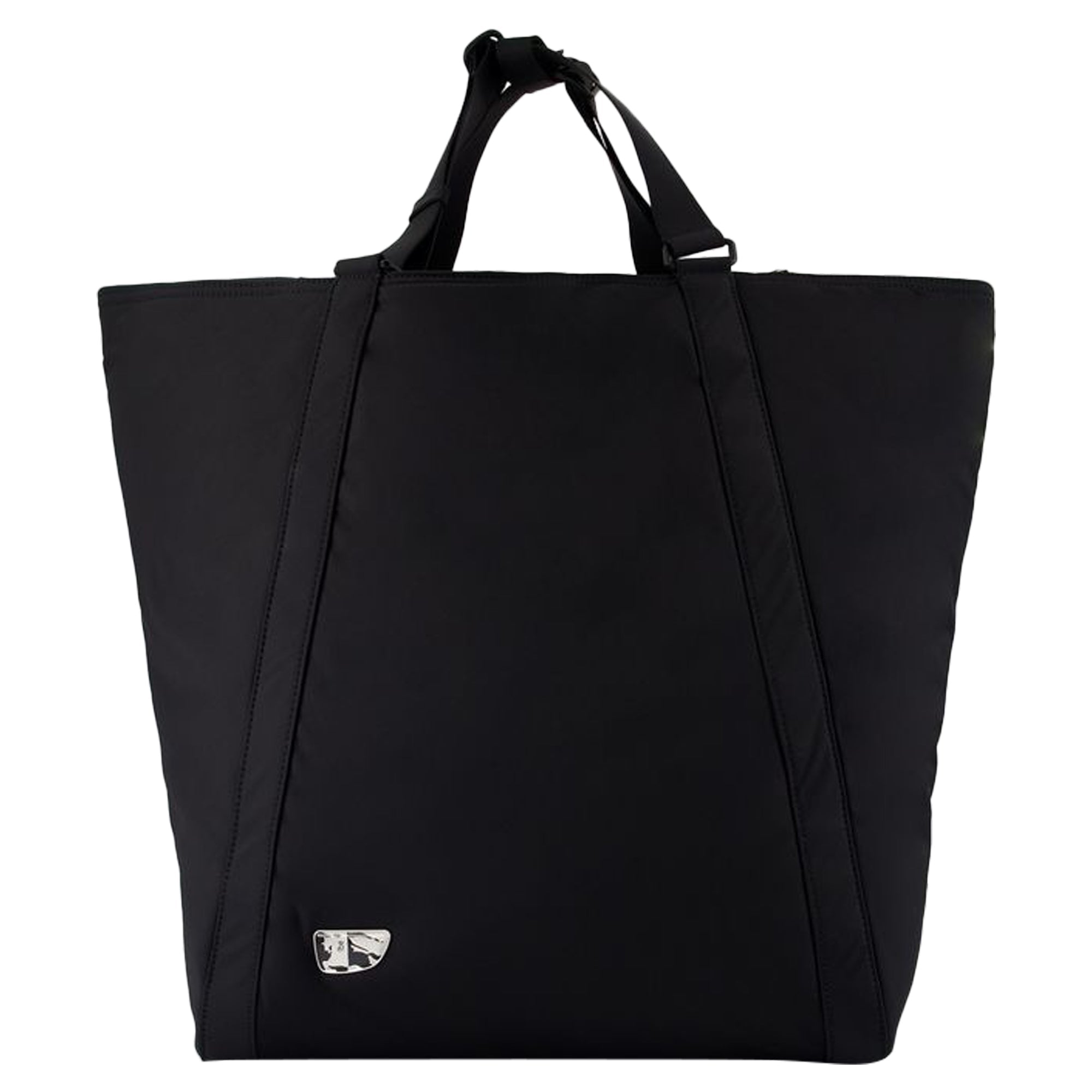 Shield Shopper Bag - Burberry - Nylon - Black