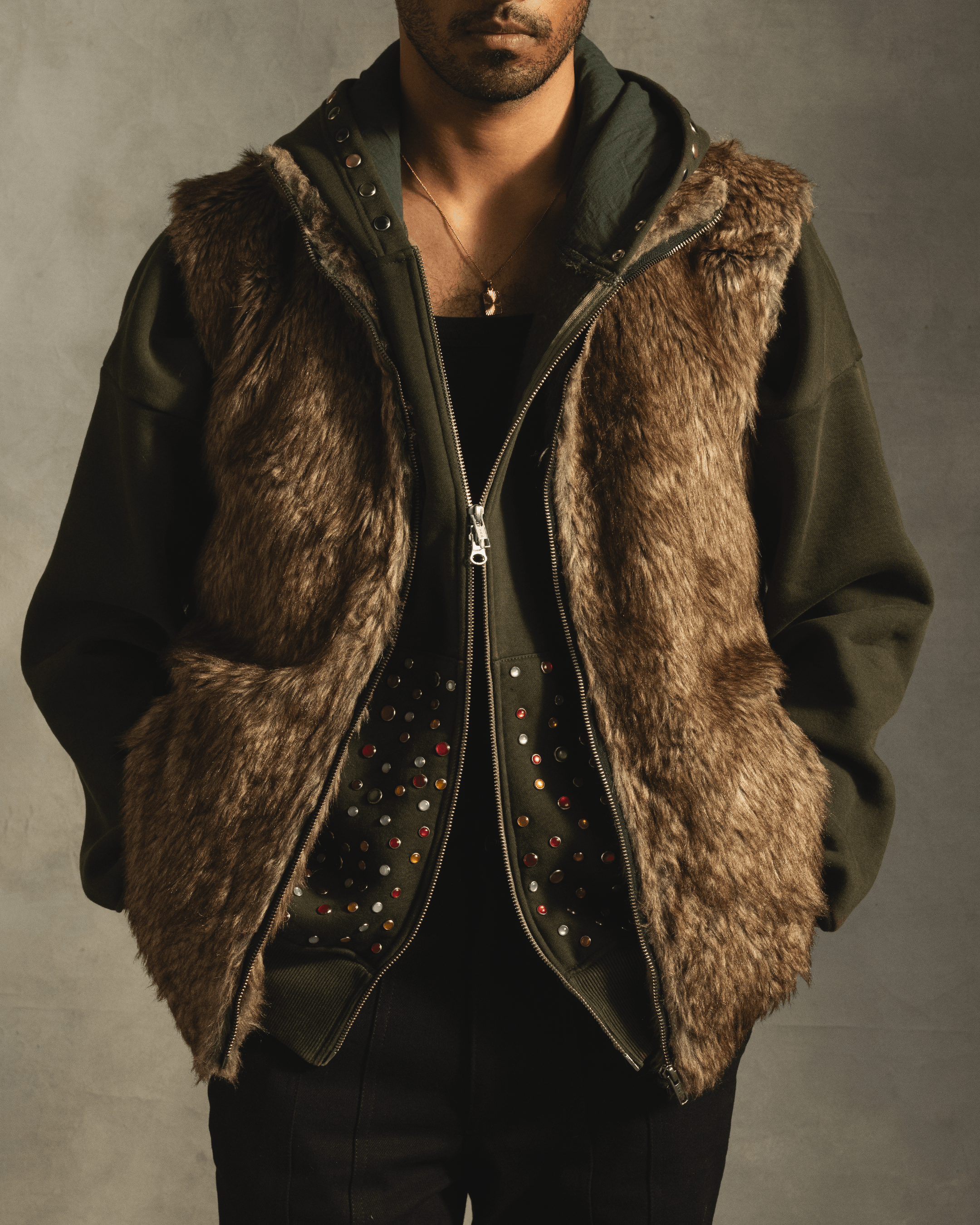 Vegan Fur Gilet
