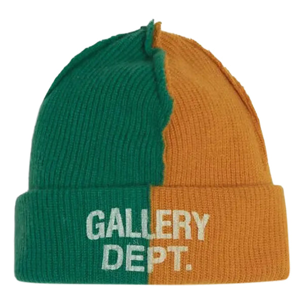 Gallery Dept. Topanga Orange Green Beanie
