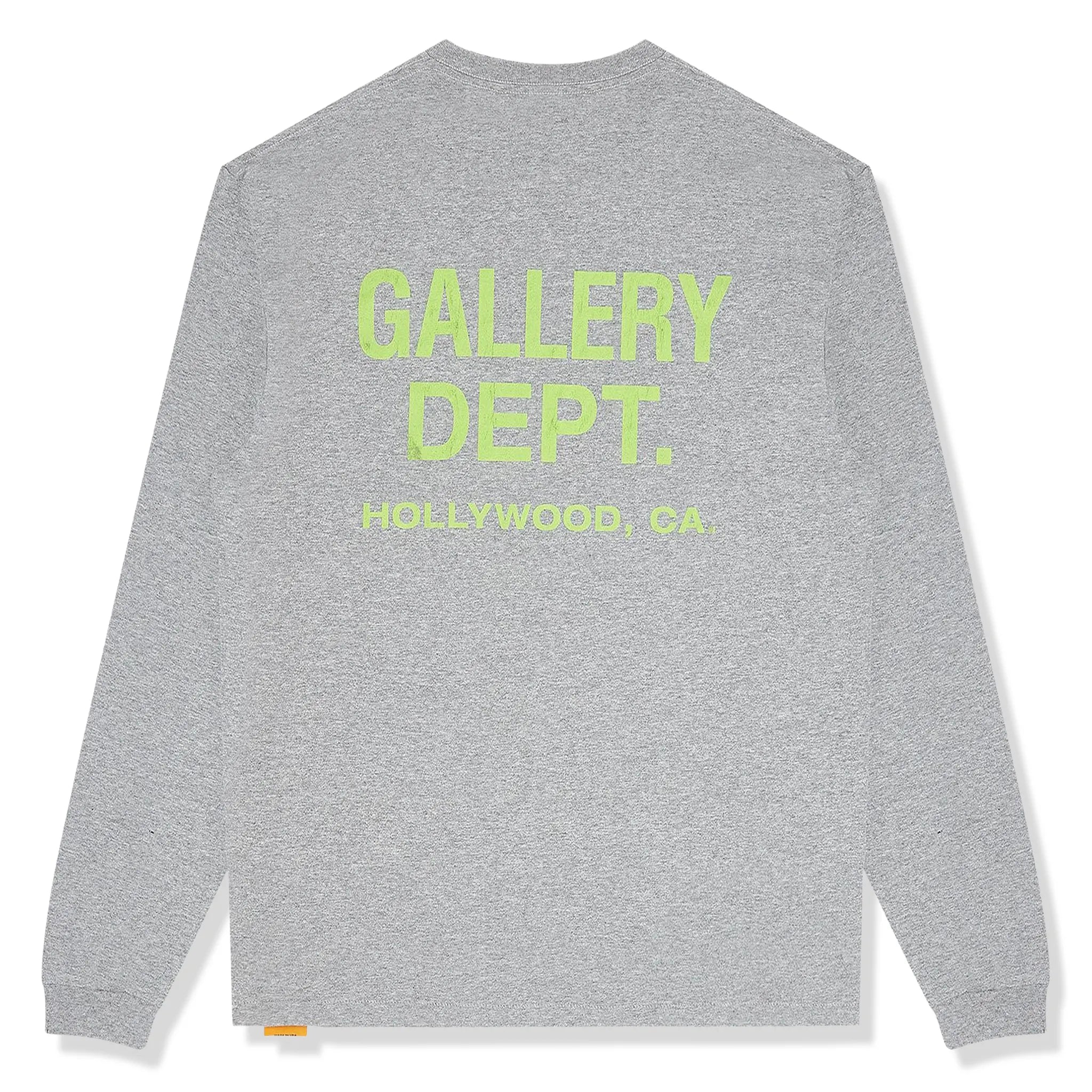 Gallery Dept. Souvenir Logo L/S Heather Grey T Shirt
