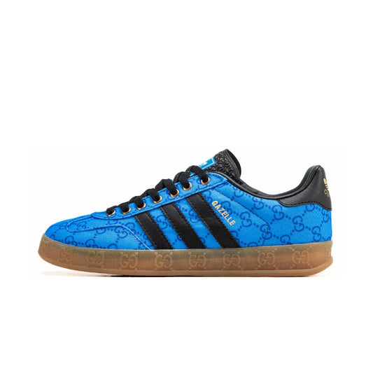 adidas x Gucci Gazelle Blue GG Monogram