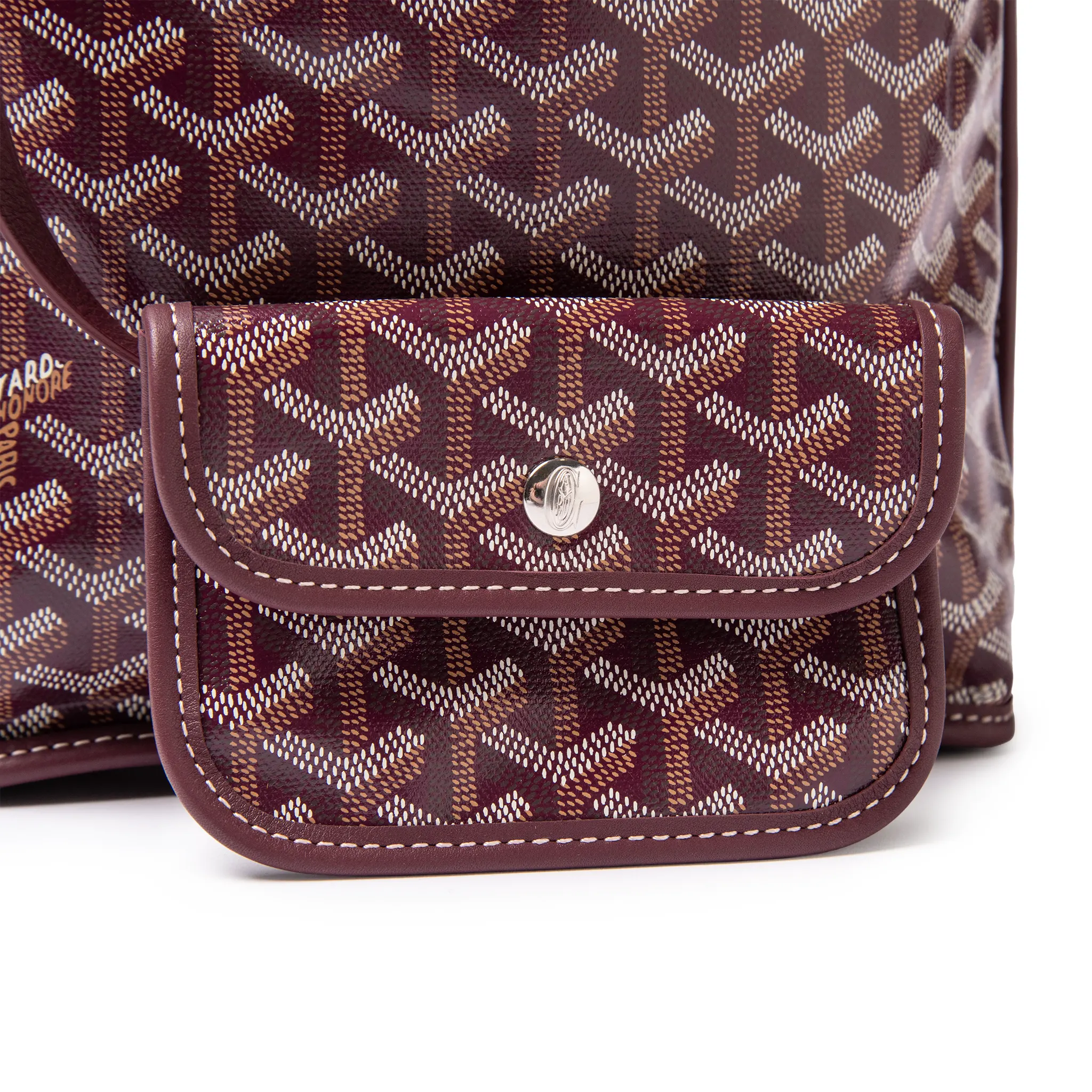 Goyard Anjou Mini Burgundy Bag