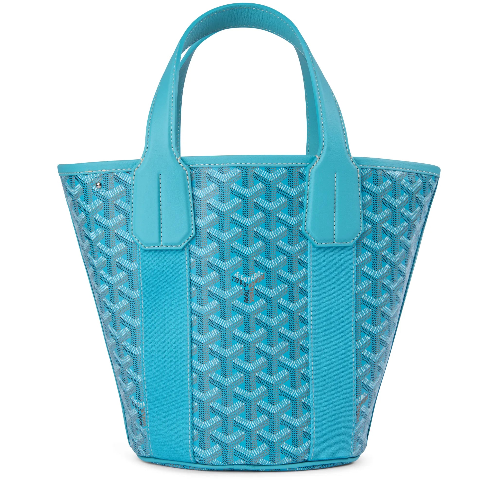 Goyard Belharra Turquoise PM Tote Bag