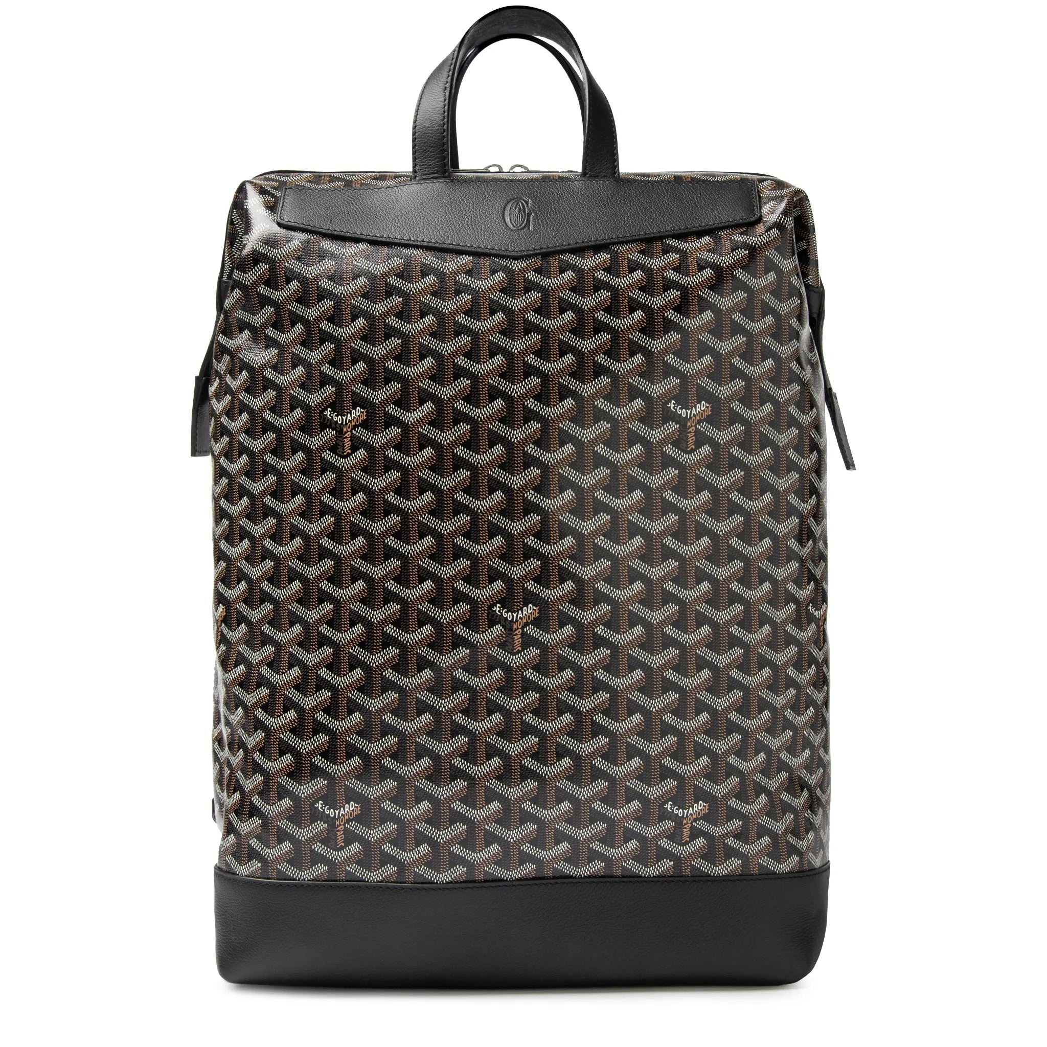 Goyard Black Cisalpin Backpack