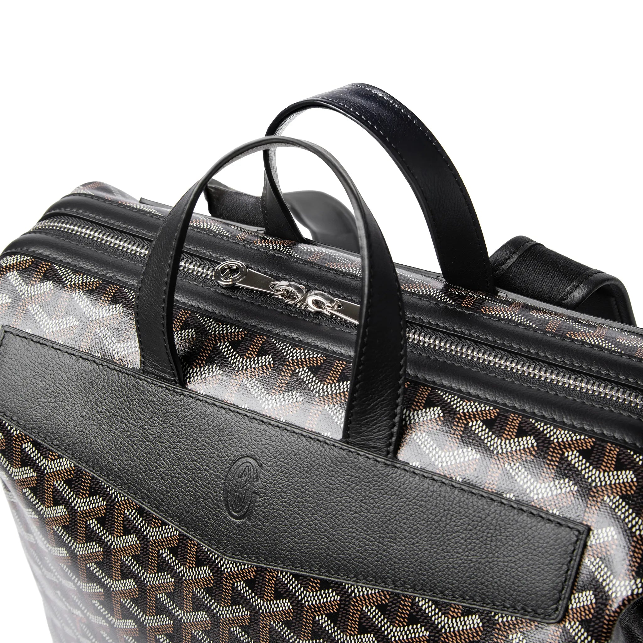 Goyard Black Cisalpin Backpack