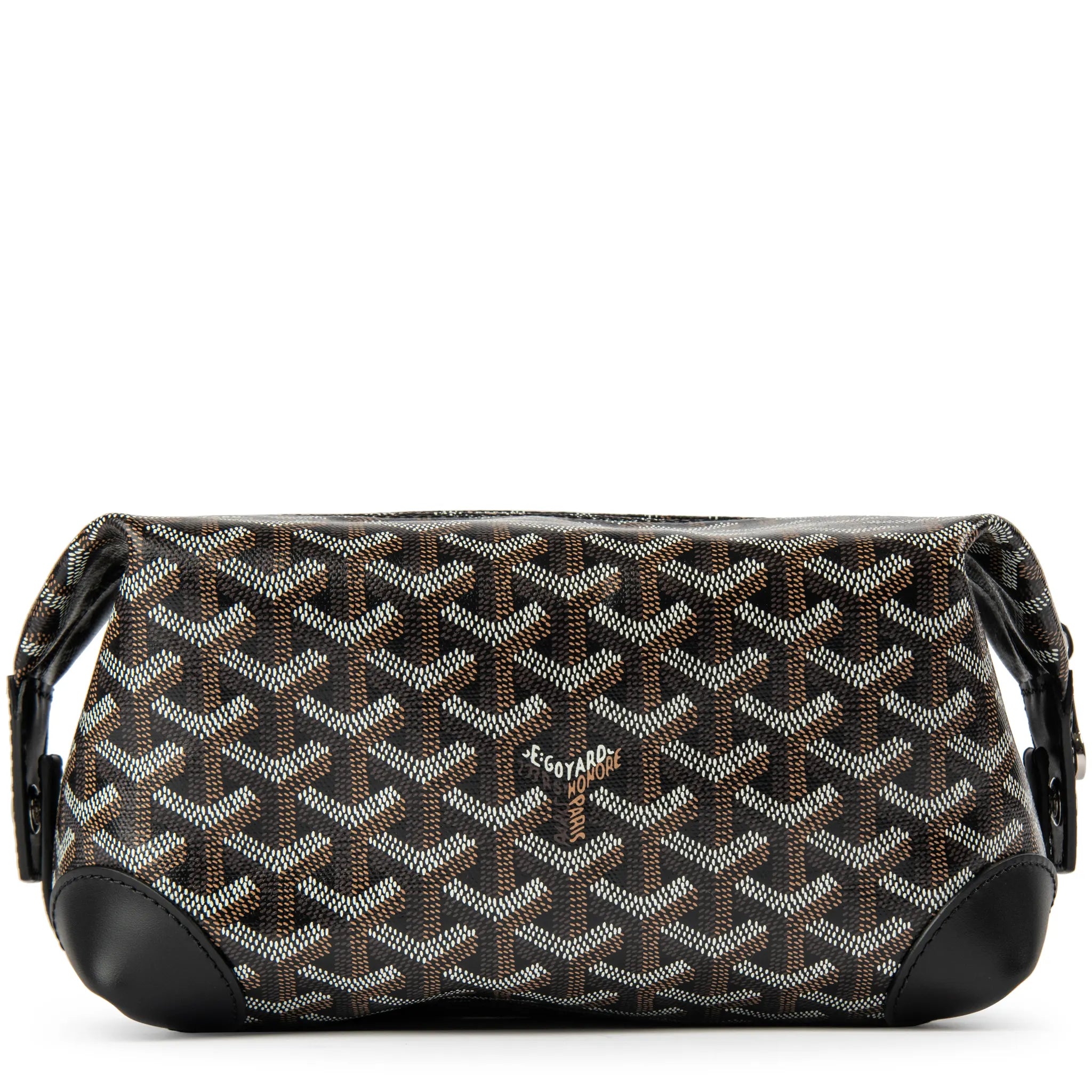 Goyard Bowling 25 Black Toiletry Bag