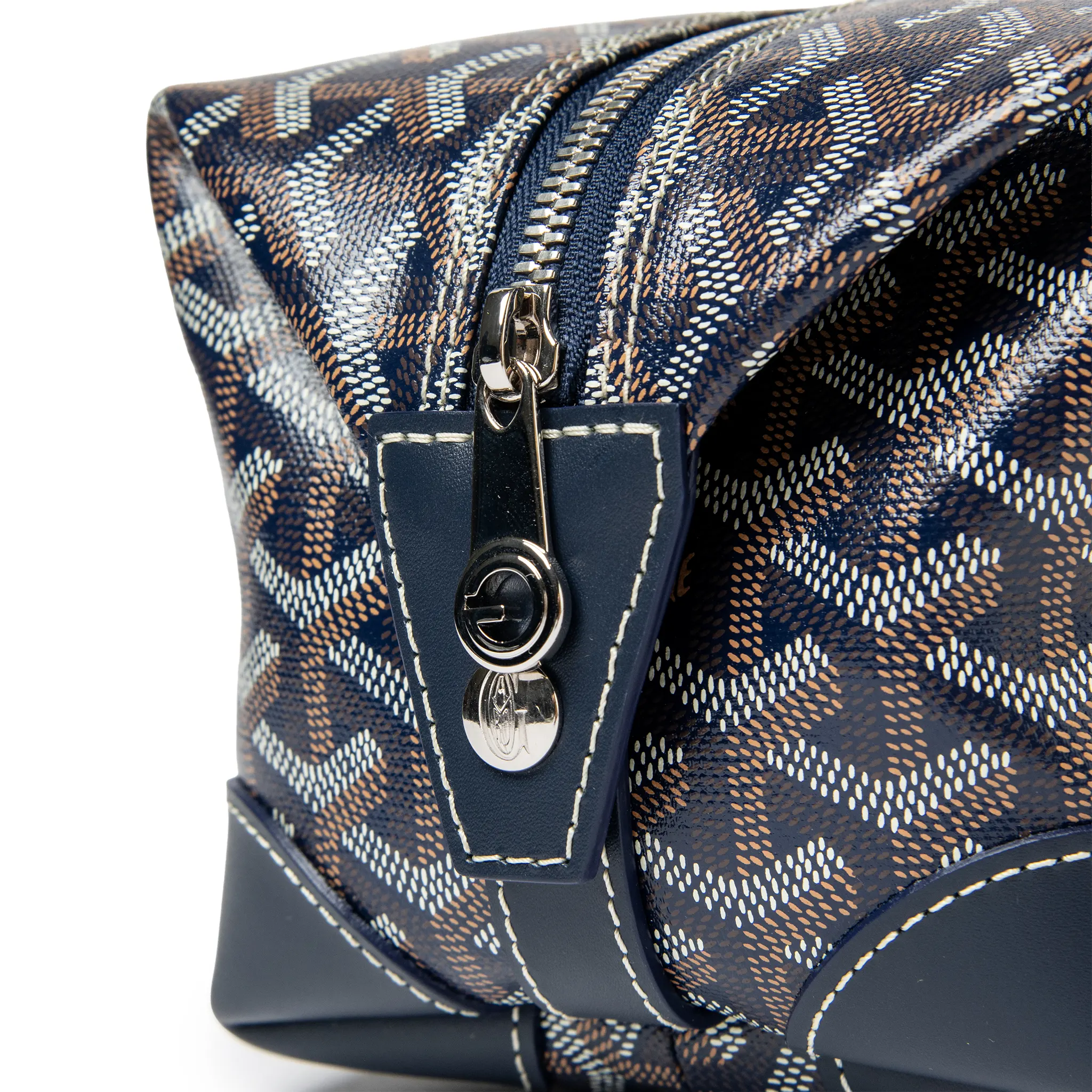 Goyard Bowling 25 Navy Toiletry Bag