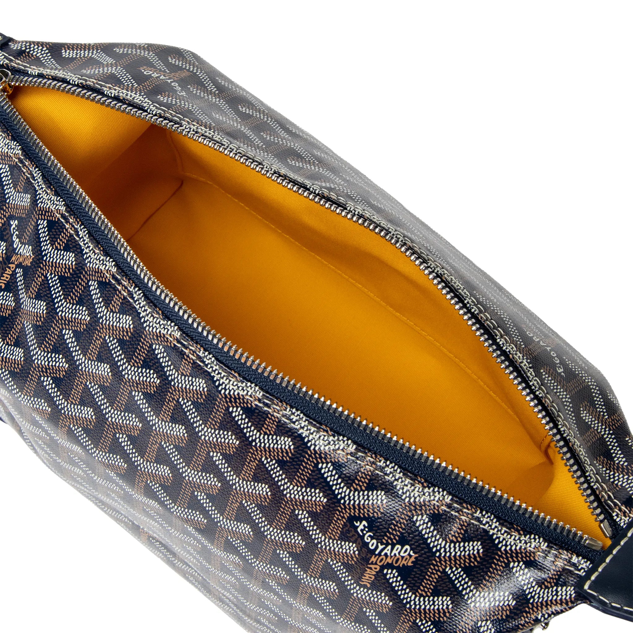 Goyard Bowling 25 Navy Toiletry Bag