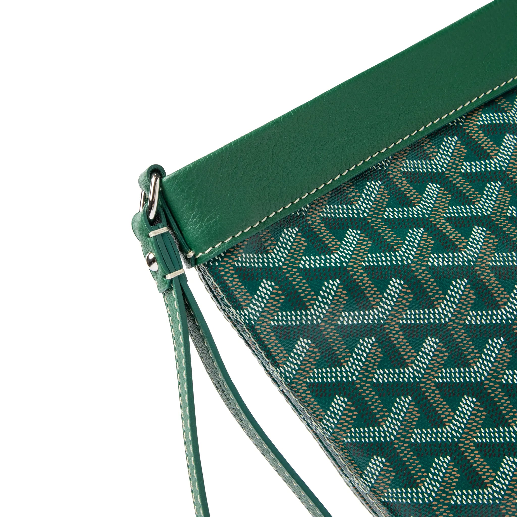 Goyard Conti Green Pouch