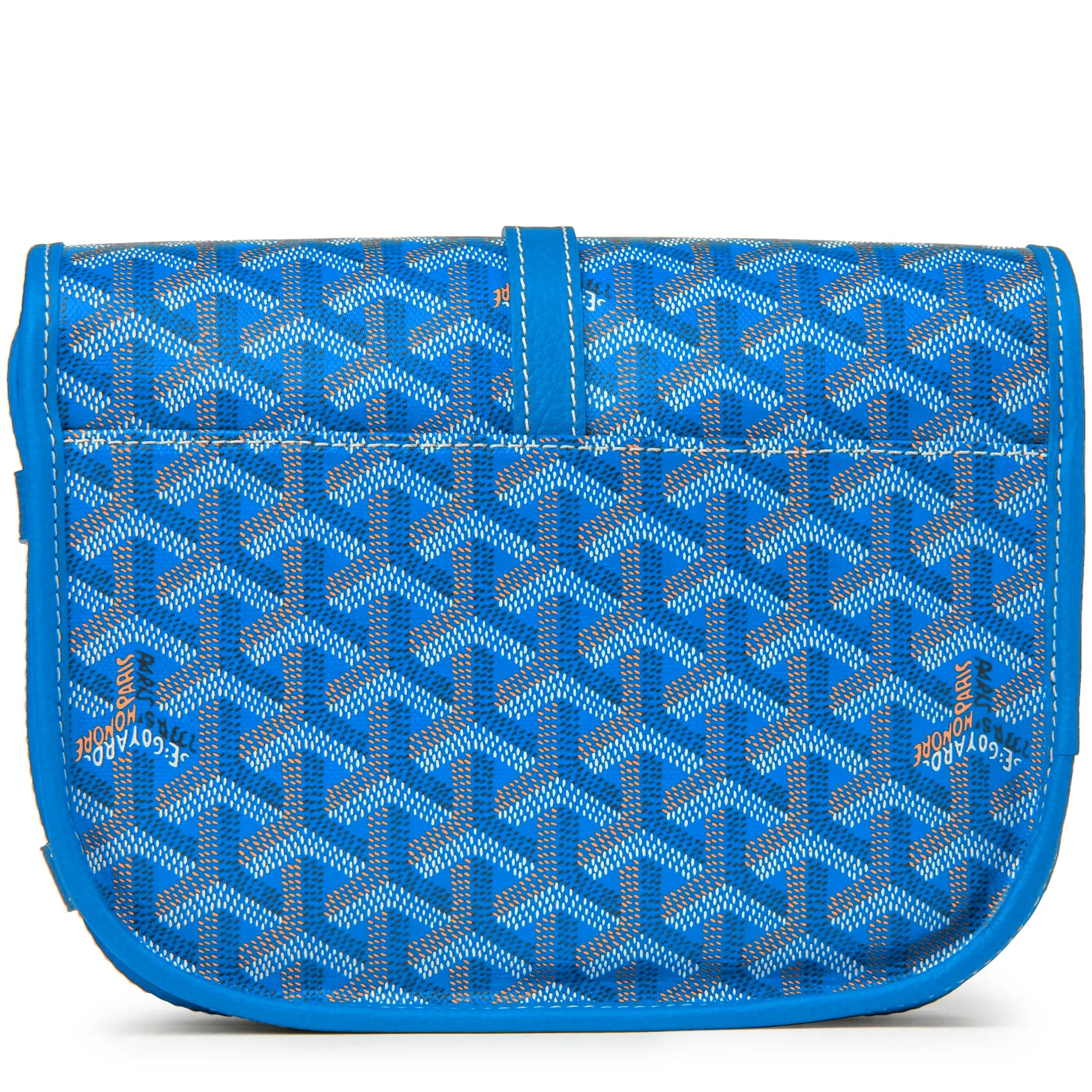 Goyard Goyardine Belvedere II Sky Blue PM Messenger Bag