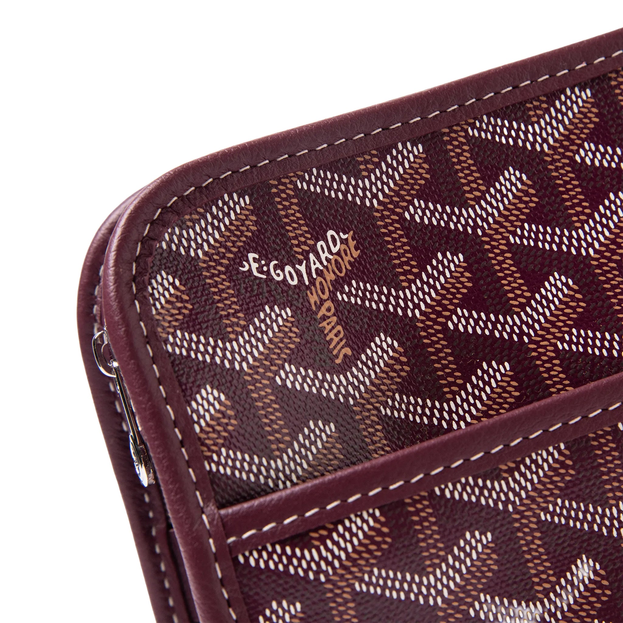 Goyard Jouvence MM Burgundy Washbag