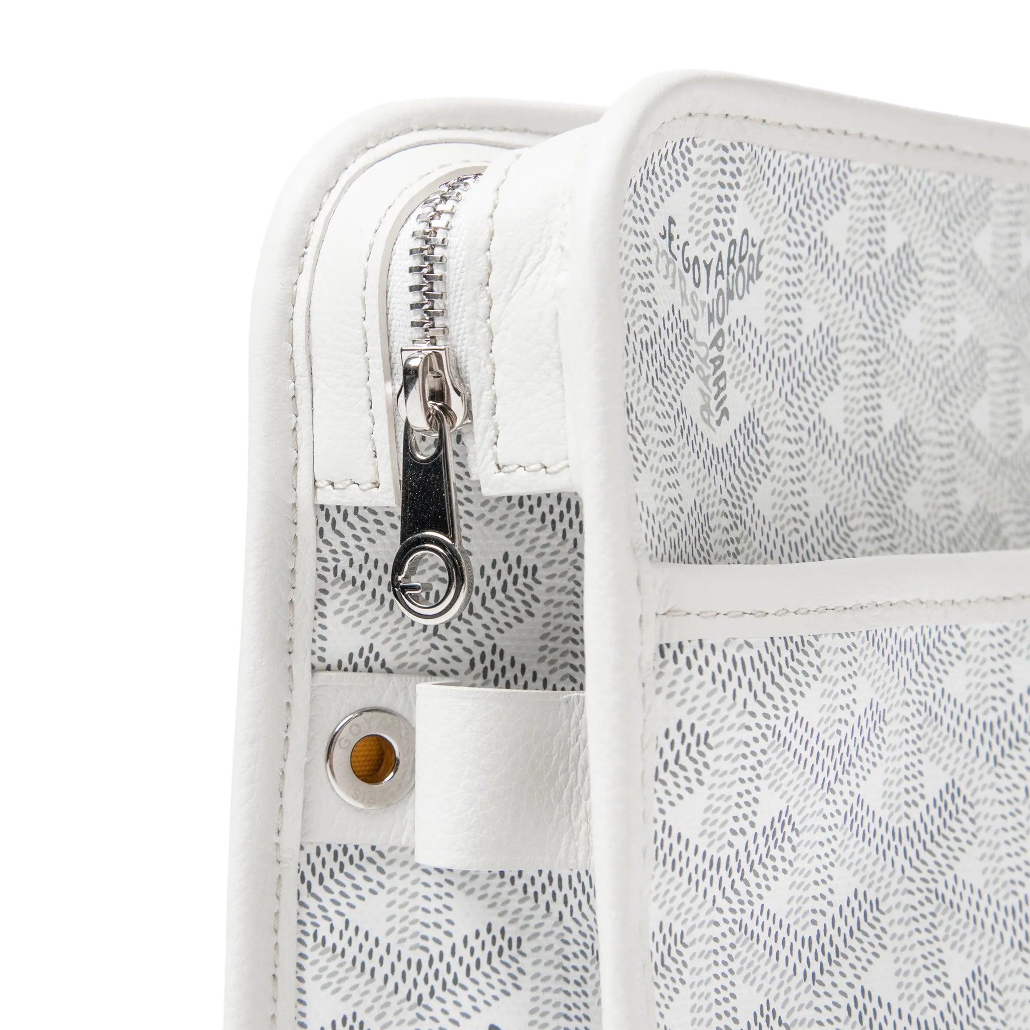Goyard Jouvence MM White Washbag