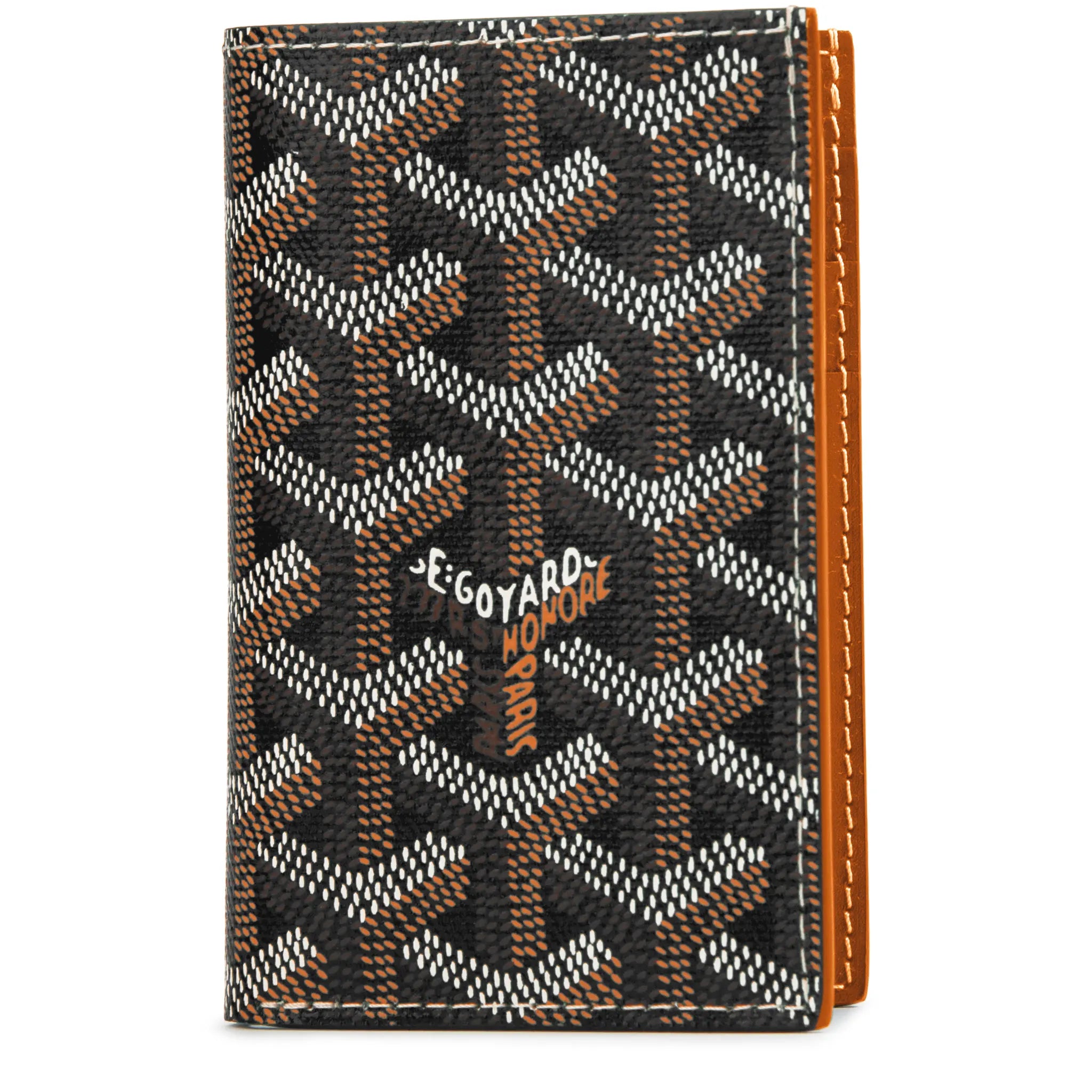 Goyard Saint-Pierre Card Wallet Black Tan