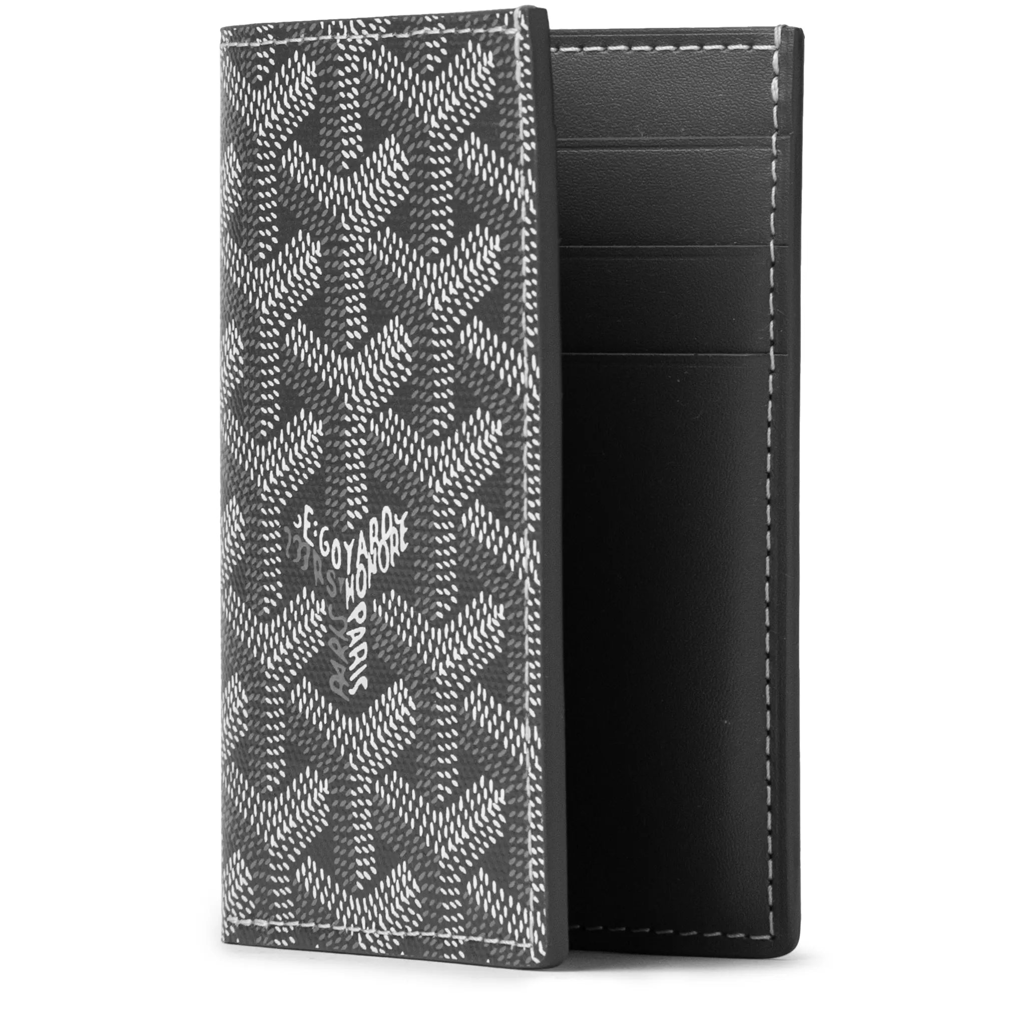 Goyard Saint-Pierre Card Wallet Grey