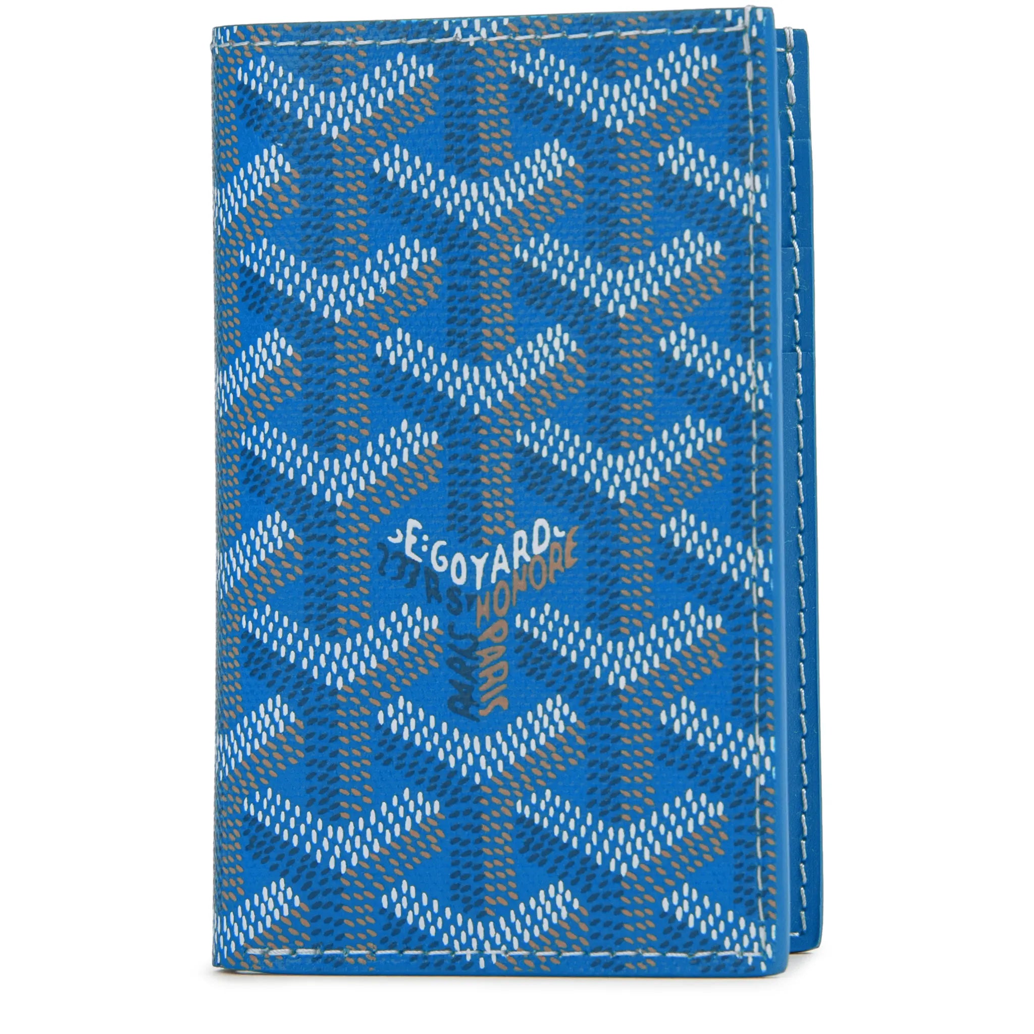 Goyard Saint-Pierre Card Wallet Sky Blue
