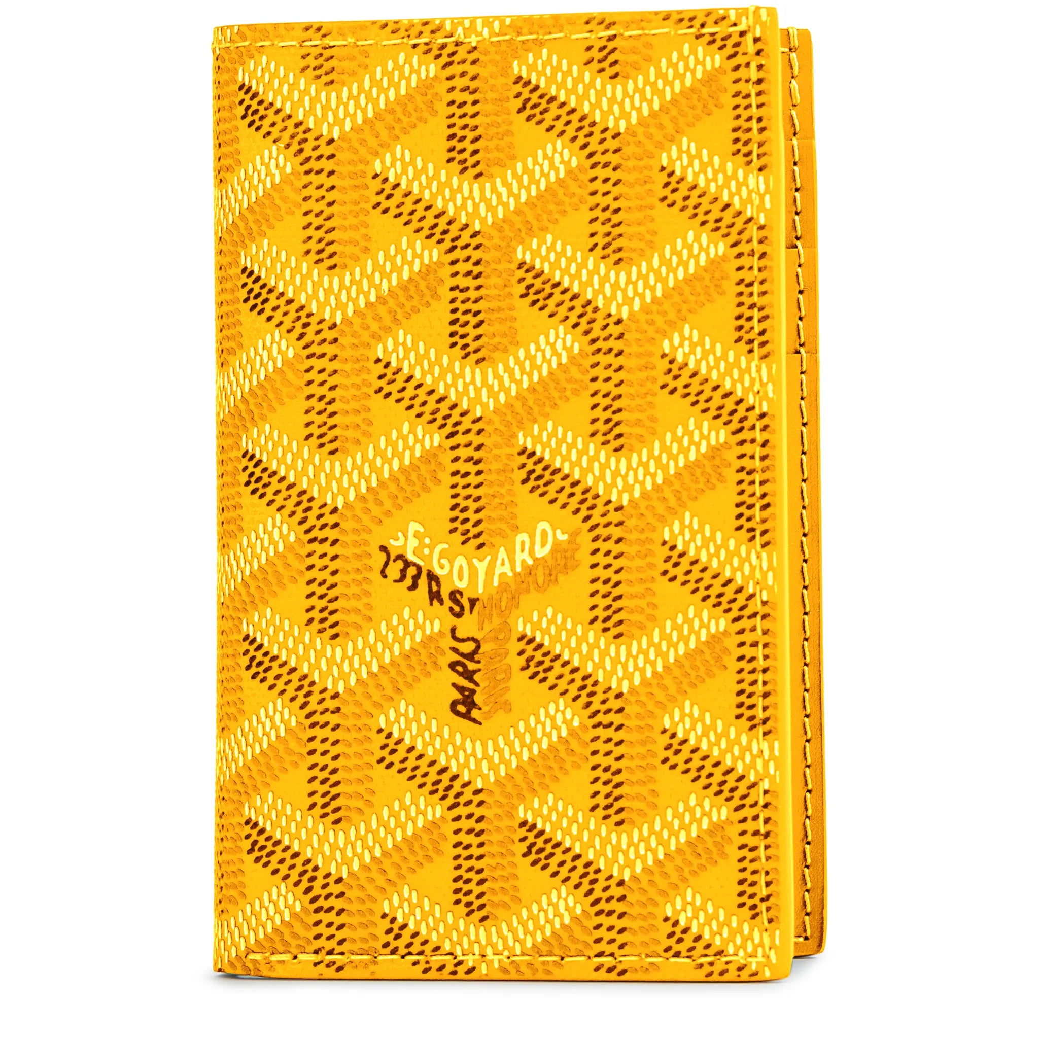 Goyard Saint-Pierre Card Wallet Yellow