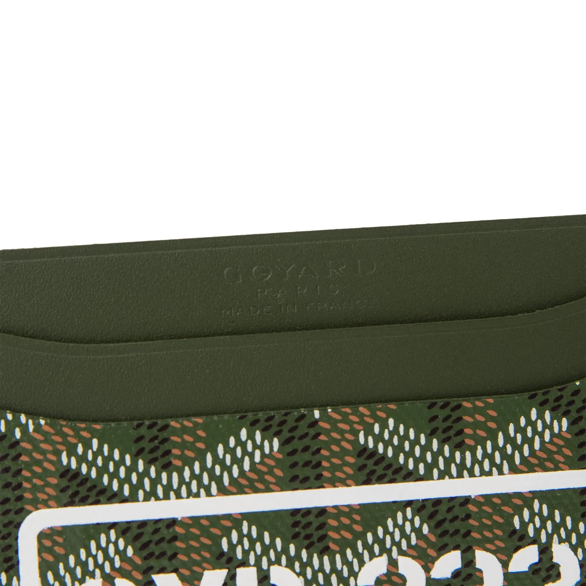 Goyard Saint Sulpice Khaki Card Holder