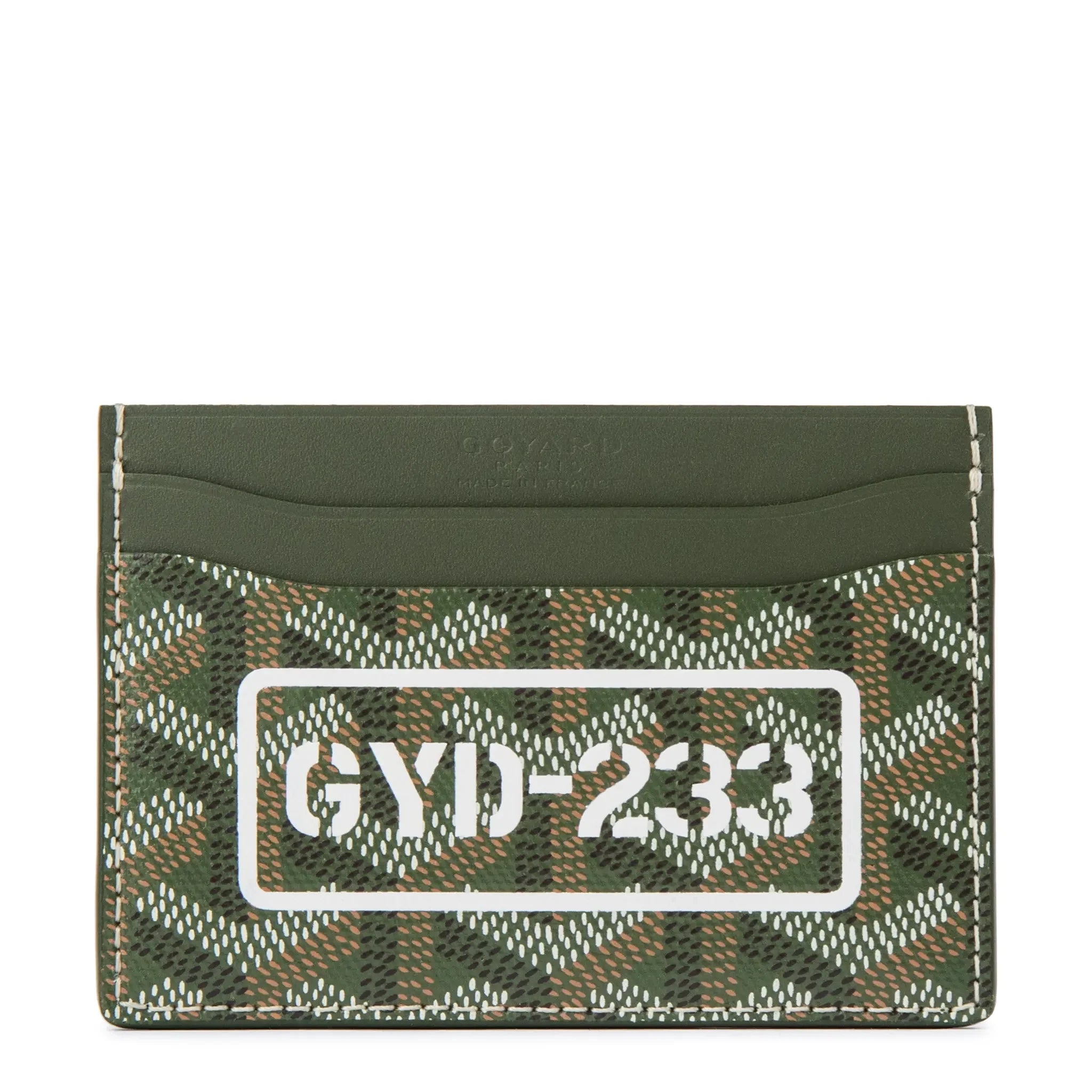 Goyard Saint Sulpice Khaki Card Holder