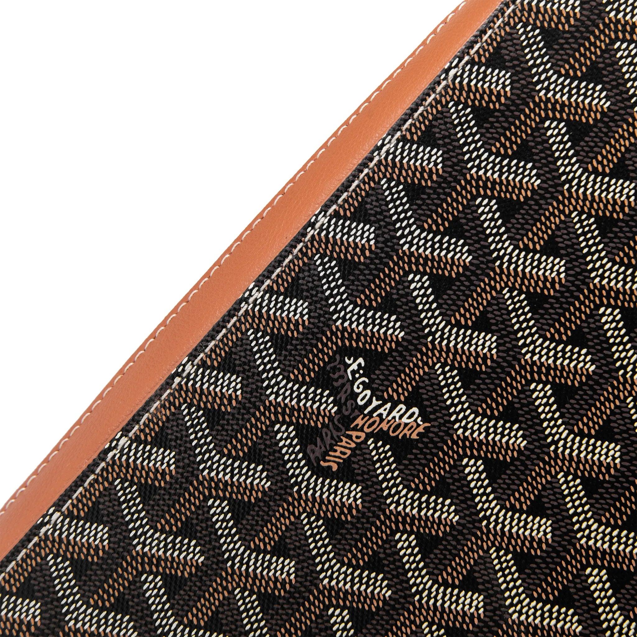 Goyard Compagnon Universel A4 Black Tan