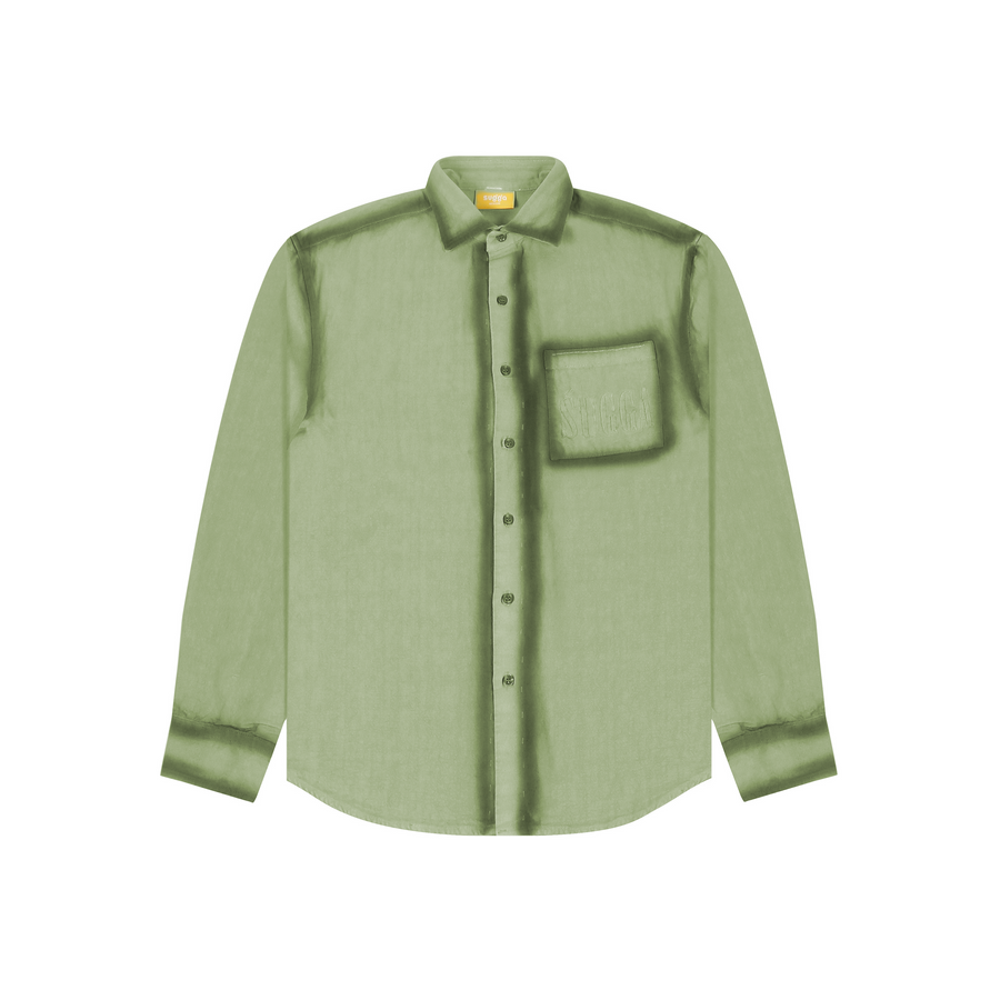 Outline Overshirt in Matcha