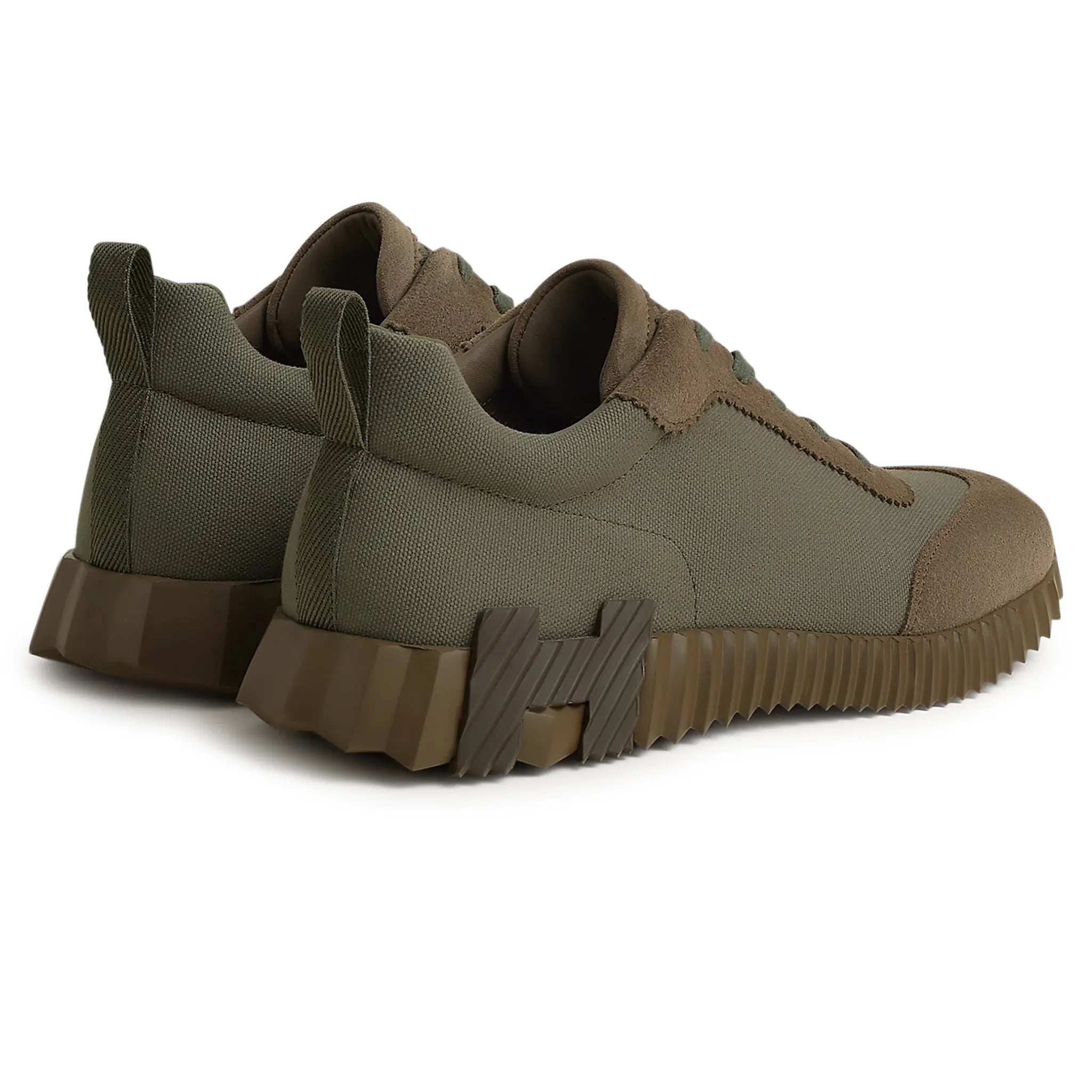 Hermès Paris Bouncing Sneaker Green Toundra