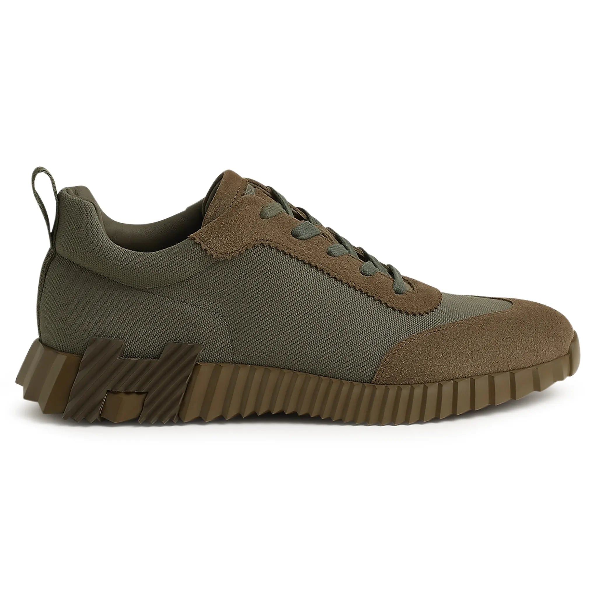 Hermès Paris Bouncing Sneaker Green Toundra