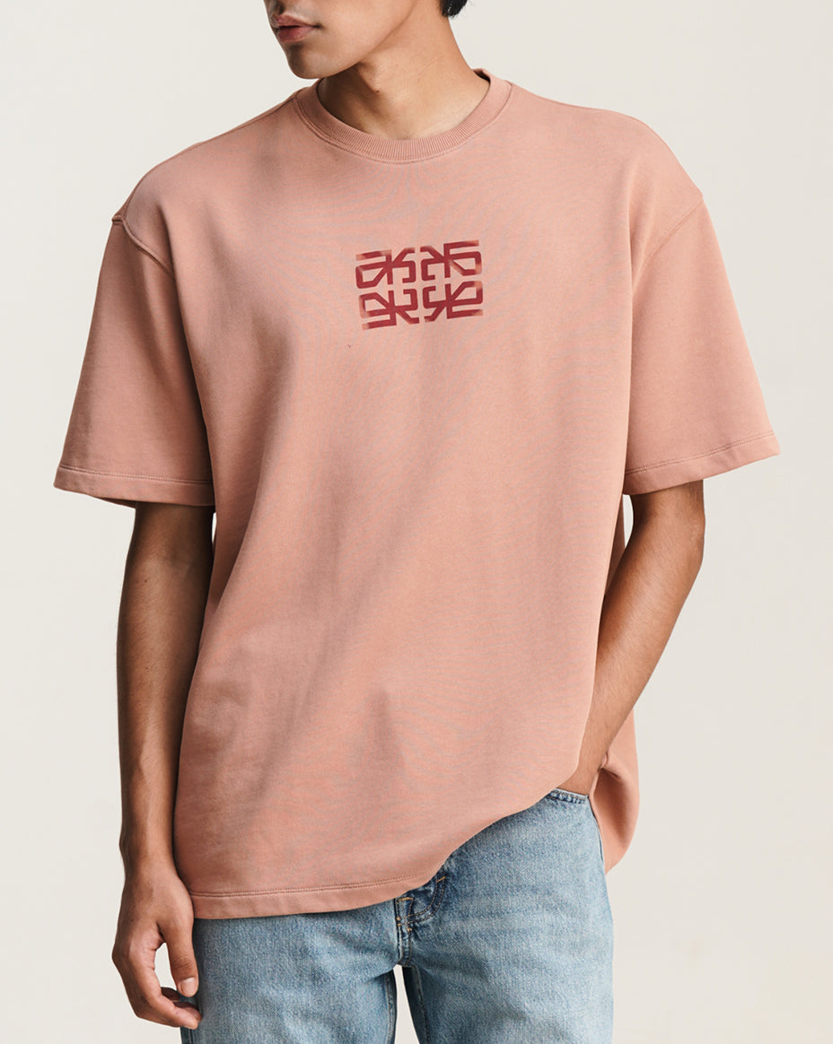 Symbol - Brown graphic t-shirt
