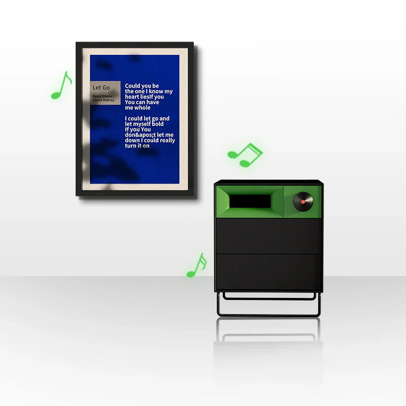 MorningBlues Stereo Frame Lyrics Speaker T2