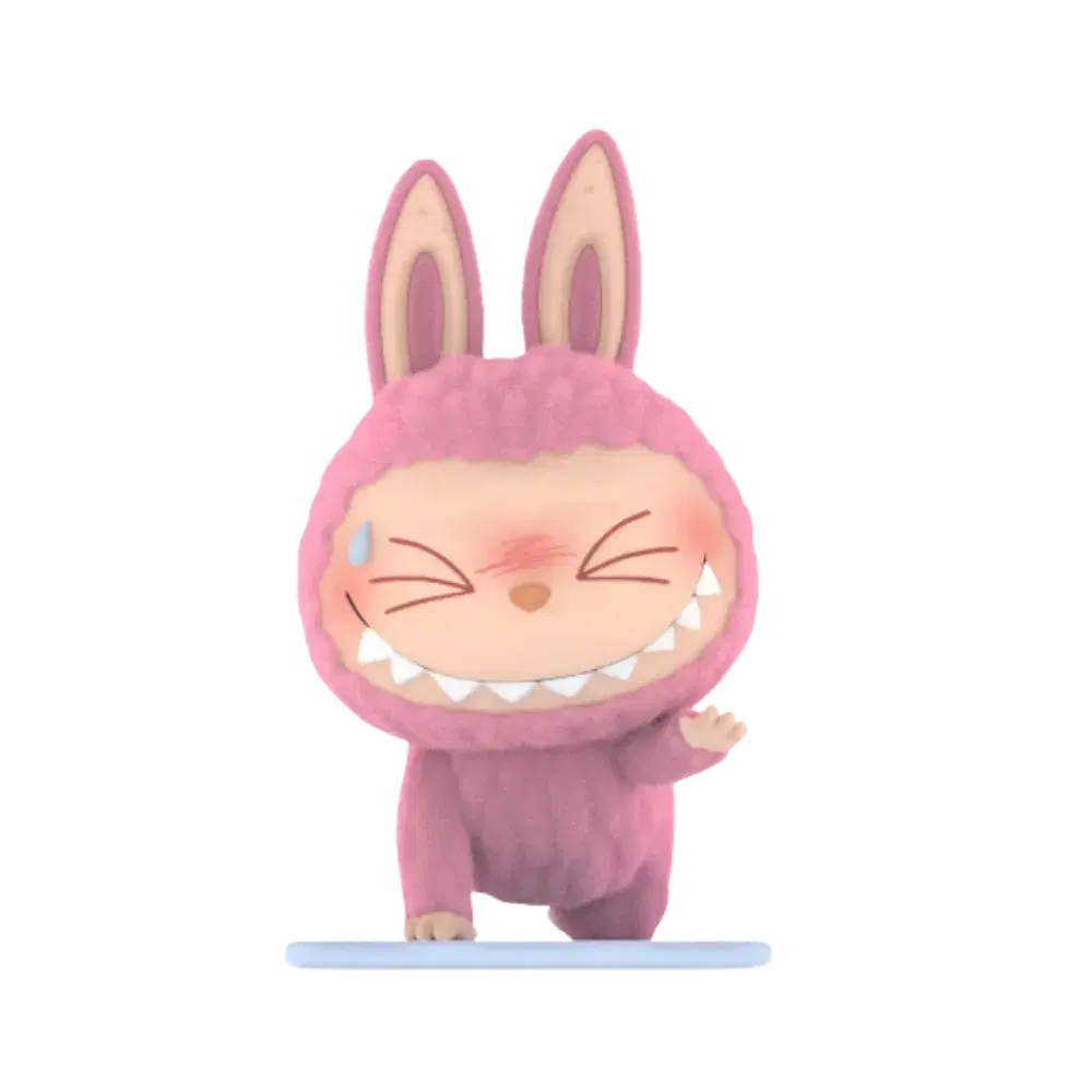 Pop Mart THE MONSTERS Labubu Lazy Yoga Series Sweating Figure