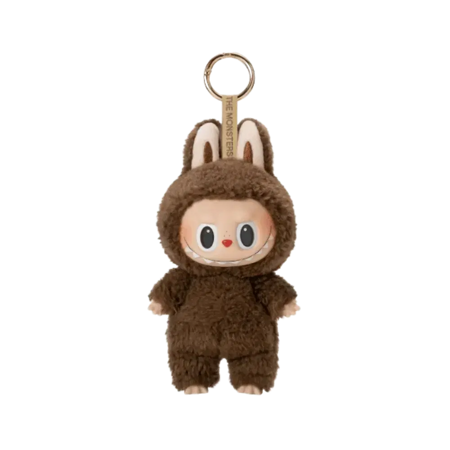 Pop Mart Labubu The Monsters Tasty Macarons Chestnut Cocoa Vinyl Plush Pendant