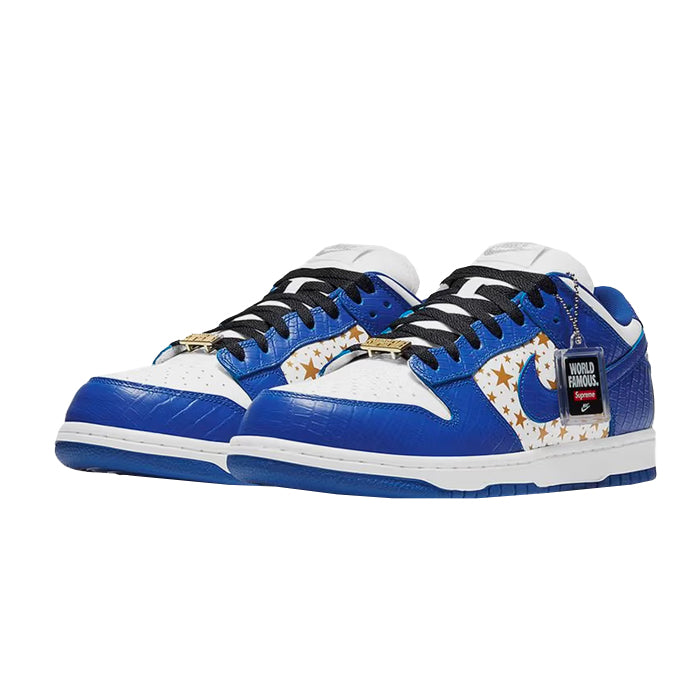 Nike SB Dunk Low Supreme Stars Hyper Royal