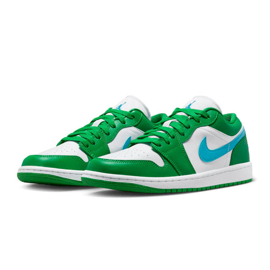 Air Jordan 1 Low Lucky Green/Aquatone