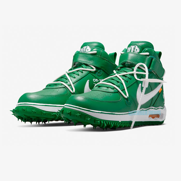 Nike Air Force 1 Mid Off-White Pine Green