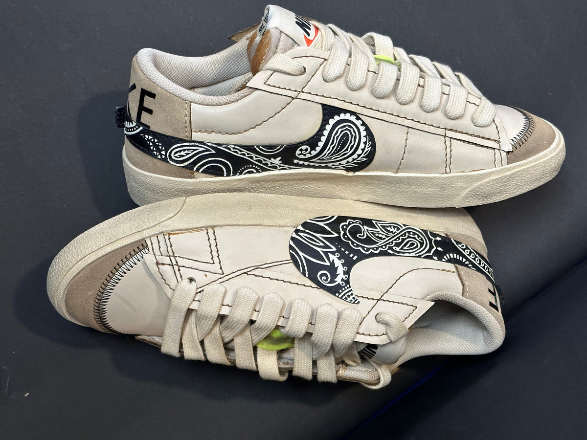 Coffee Bandana Blazer low