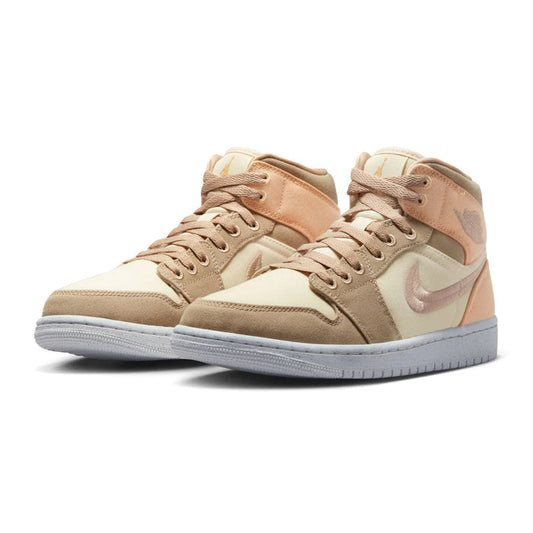 Jordan 1 Mid SE Canvas Khaki