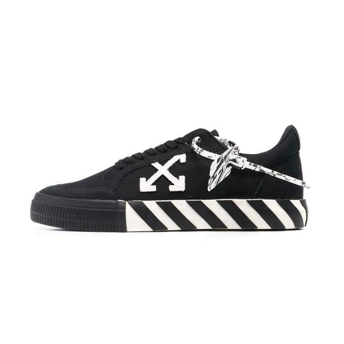 OFF- WHITE Vulc Low Black White Arrow