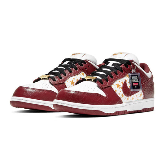 Nike SB Dunk Low Supreme Stars Barkroot Brown