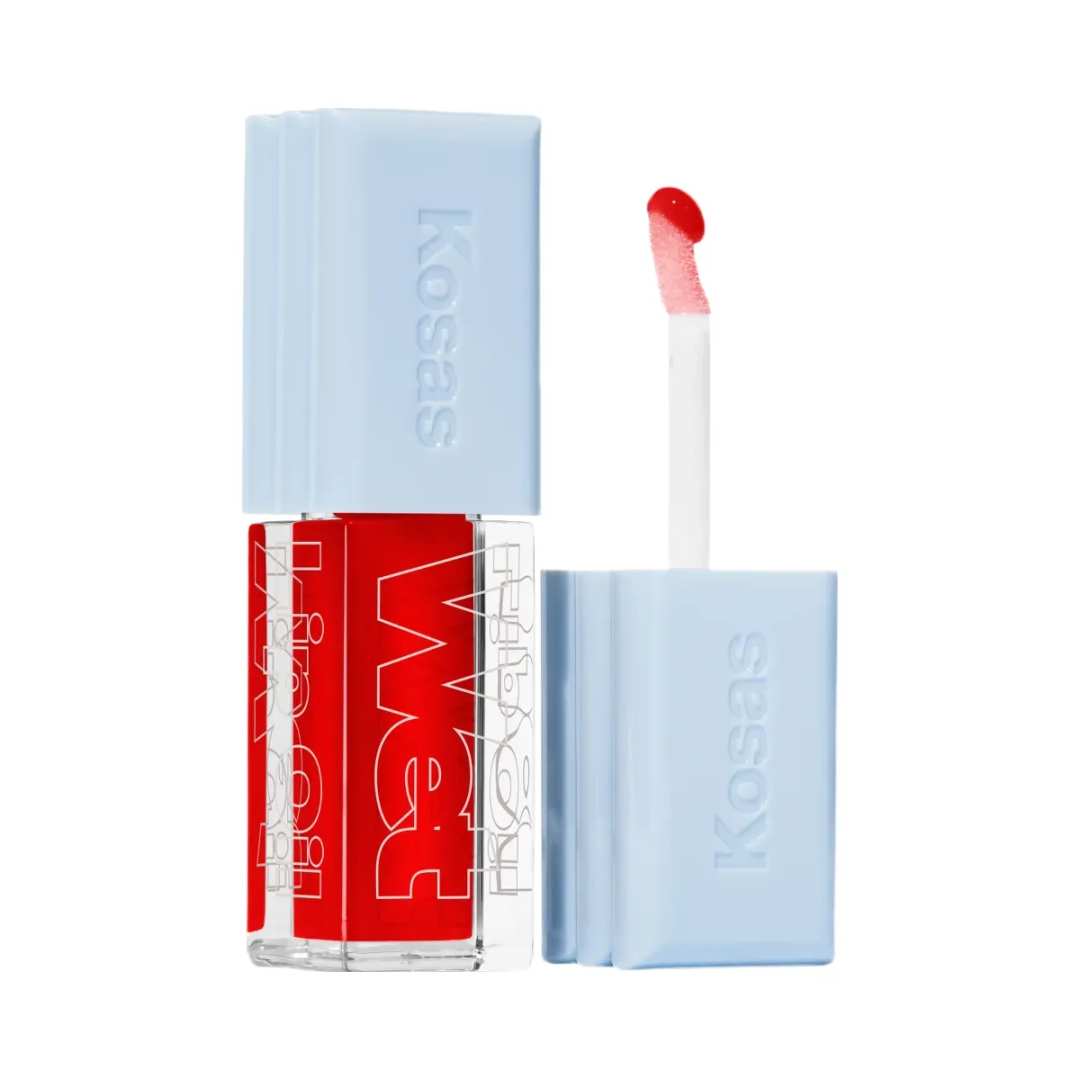 Kosas Wet Lip Oil Gloss "Sheer Cherry Red"