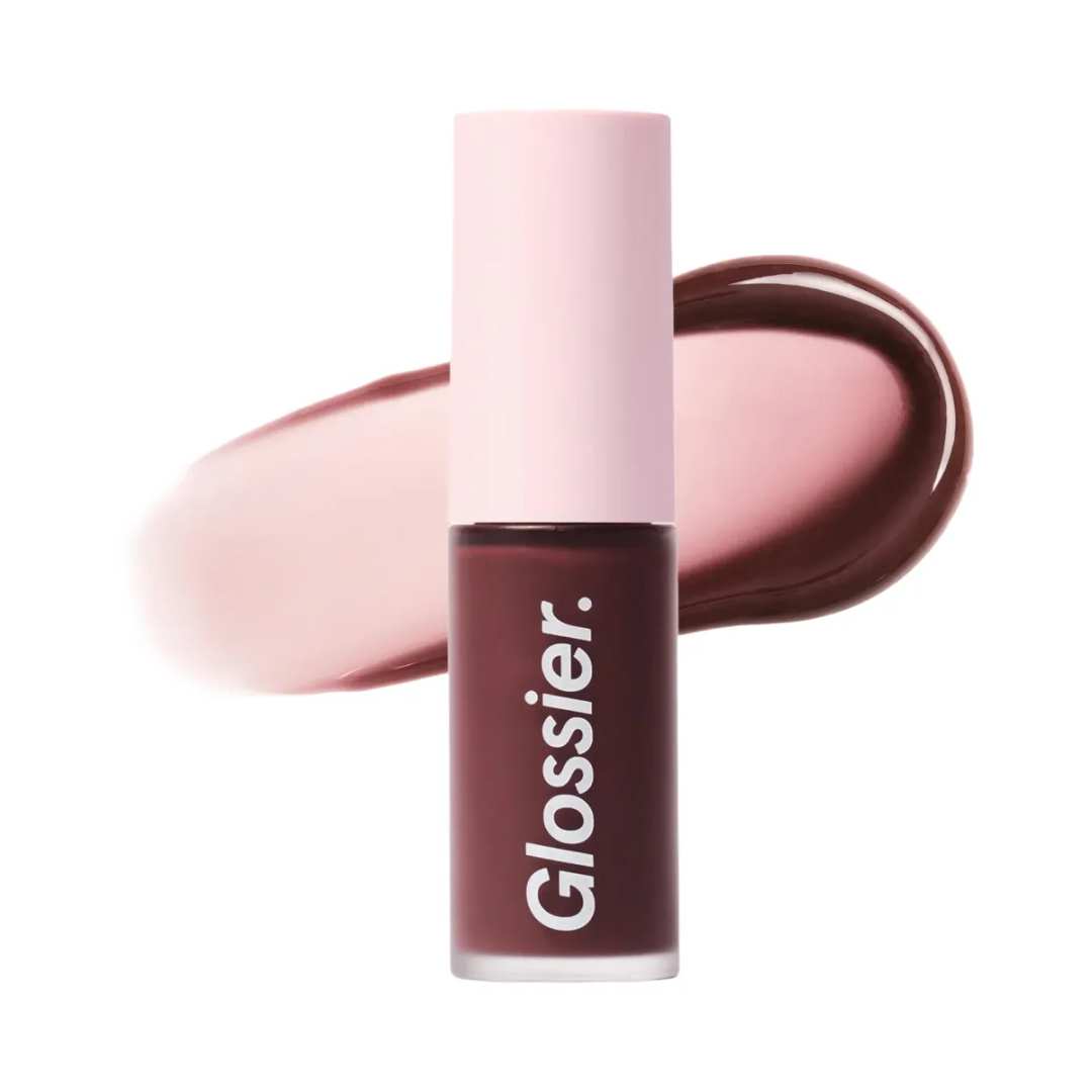 Glossier Lip Glaze Hydrating Cooling Sheer Lip Oil 'Melty'
