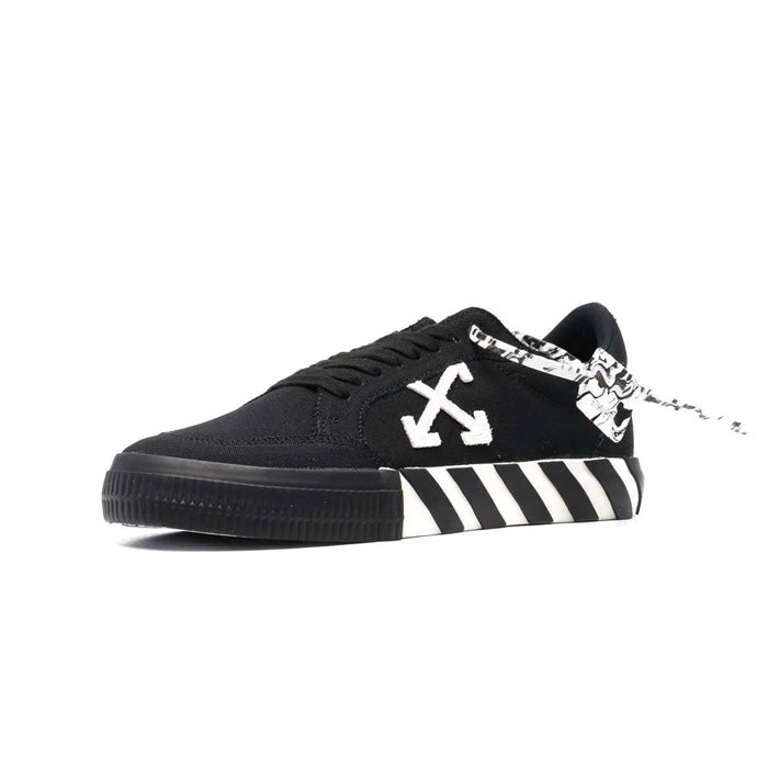 OFF- WHITE Vulc Low Black White Arrow
