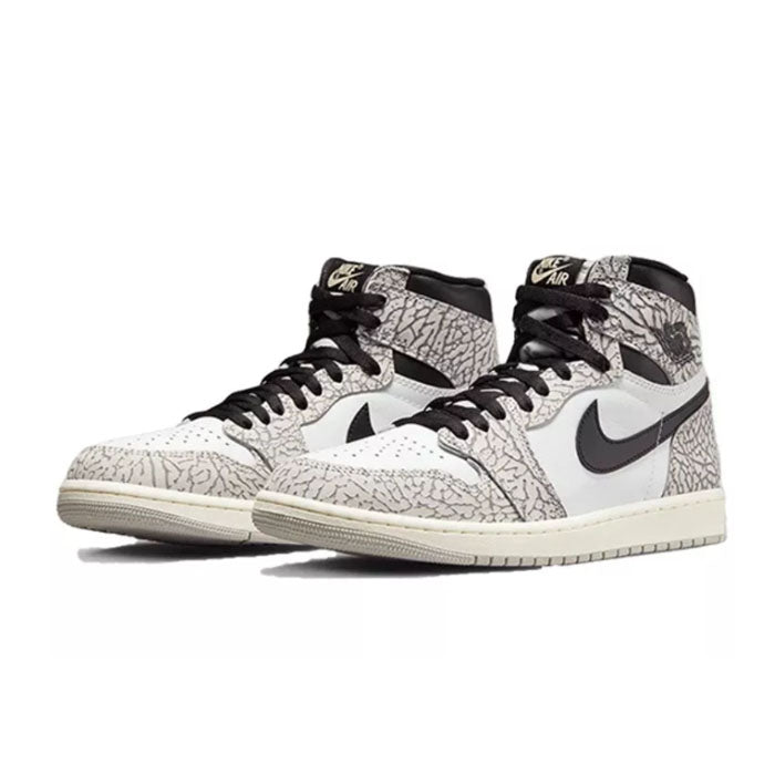 Jordan 1 Retro High OG White Cement