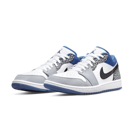 Air Jordan 1 Low 'True Blue / Smoke Grey Marina Blue'