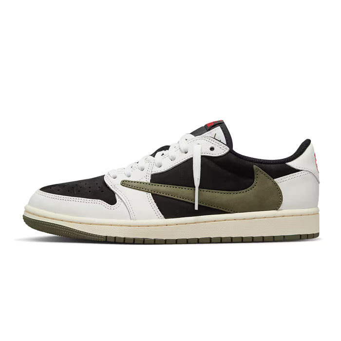 Jordan 1 Retro Low OG SP Travis Scott Olive Available at Pick your kiicks.