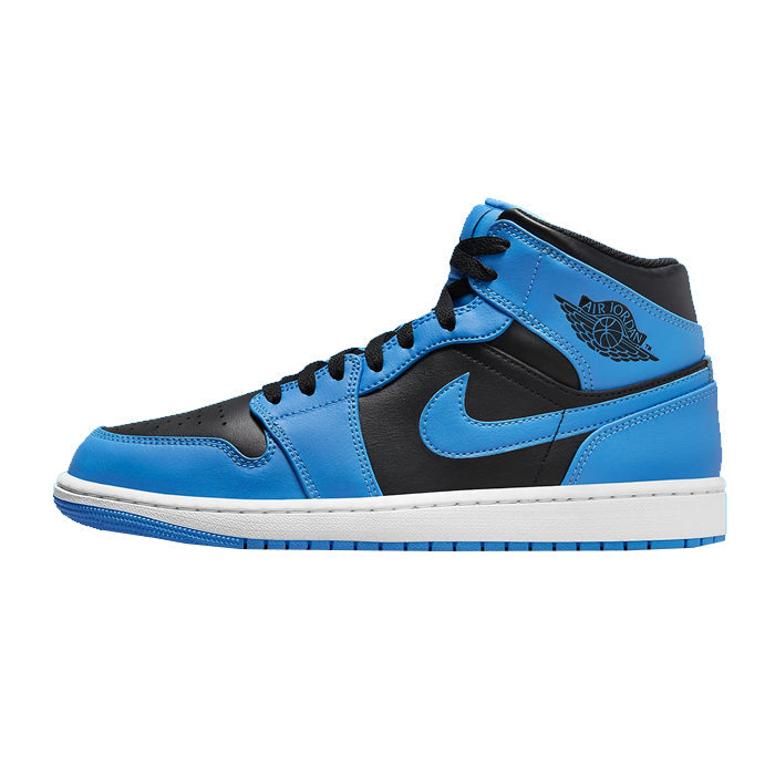 Air Jordan 1 Mid Black University Blue Available at Pick your kiicks.